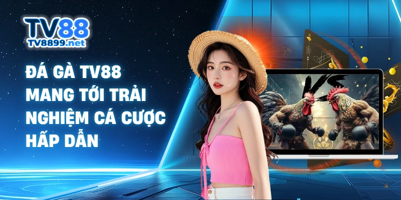 Đá gà TV88 mang tới trải nghiệm cá cược hấp dẫn