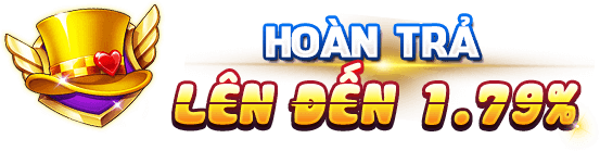 Hoàn trả lên đến 1,79%